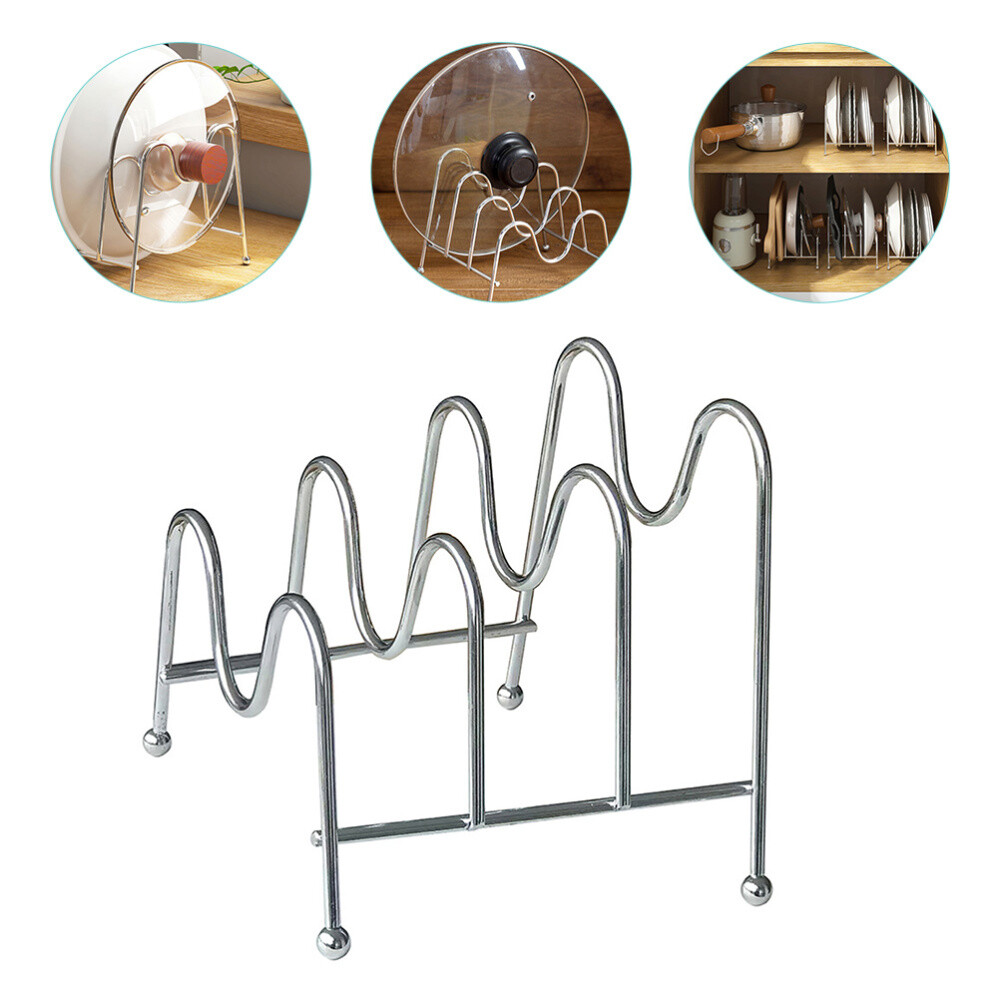 S L1200 Pot Lid Holder Pan Organizer Organizer For Cabinet Pot Lid Rack Pot Lid Holder