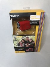 Vivitar Digital Camcorder DVR 503 Red New Open Box