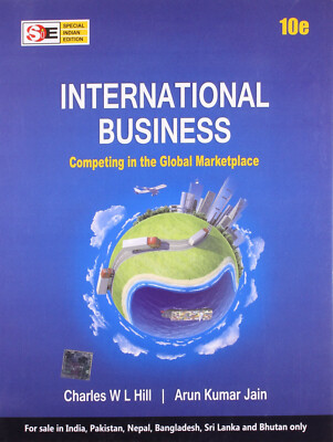 International Business:Competing Global Marketplace 10th E