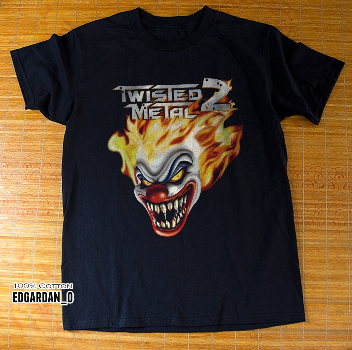 Twisted Metal Video Game 1996 Black Unisex T-shirt Size S-5XL | eBay