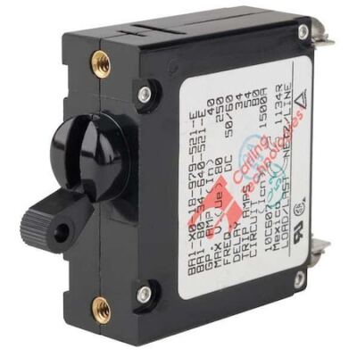 Carling Technologies Ba1-B0-34-640-521-E Circuit Breaker, B Series, 40A, 1