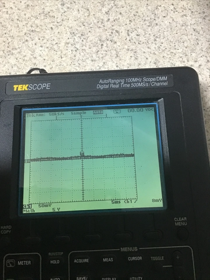 Mira telescópica Tektronix TekScope rango automático THS 720 100 MHz/DMM digital en tiempo real 500 MS/ Foto 2 de 4