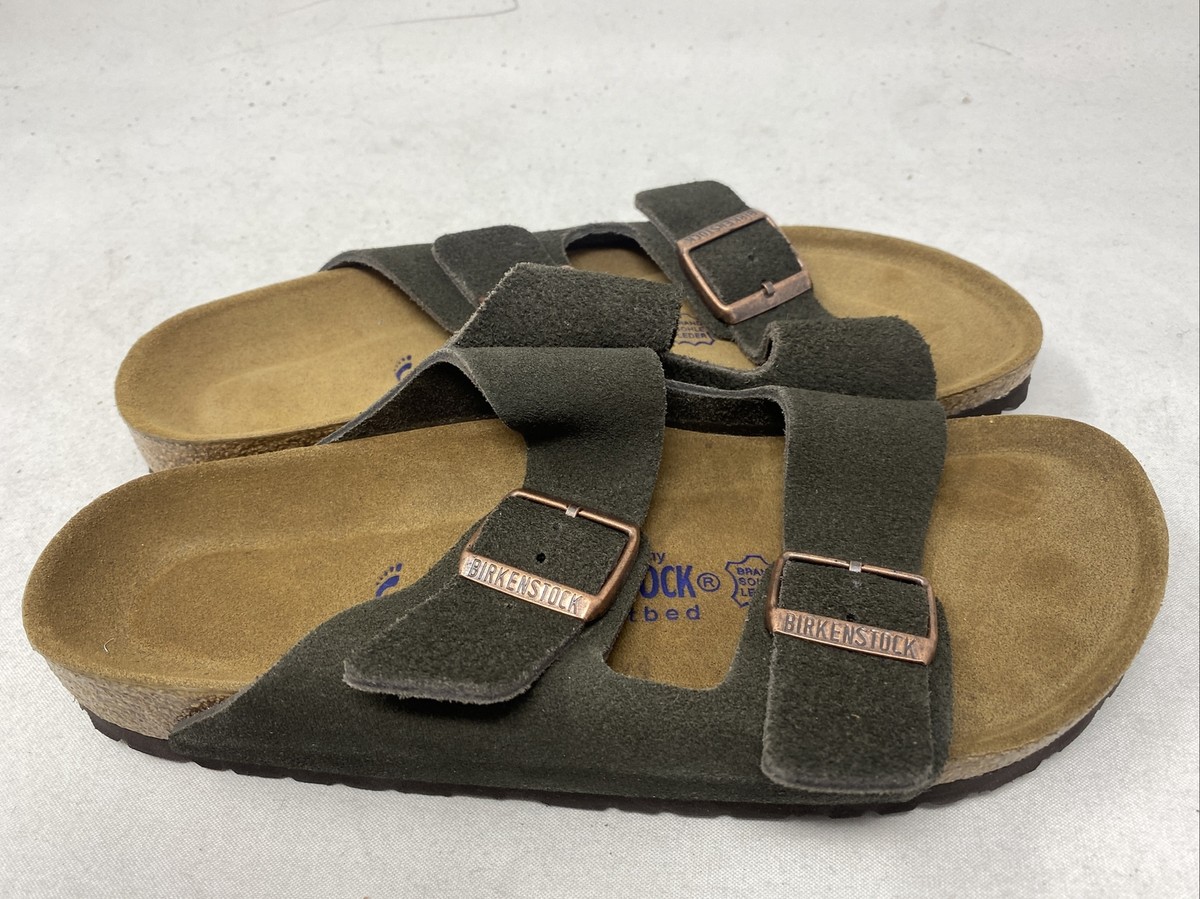BIRKENSTOCK　紐靴　サイズ 40 Birkenstock 40 Arizona soft footbed Mocha Sandals Women Size 9