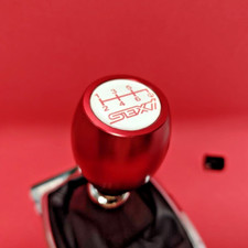 Red Weighted 6s Jdm Sexi Sexy Shift Gear Knob For Impreza Wrx Legacy Forester Gt