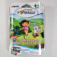 VTech V.Smile V-Motion NICKELODEON: DORA THE EXPLORER FIX-IT ADVENTURE Game NEW