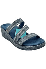 Skechers Women's Arch Fit Beverlee Wedges Morningside Blue