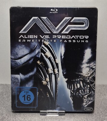 Alien vs. Predator - AVP  Erweiterte Fassung Steelbook Blu-Ray - OOP - NEU & OVP