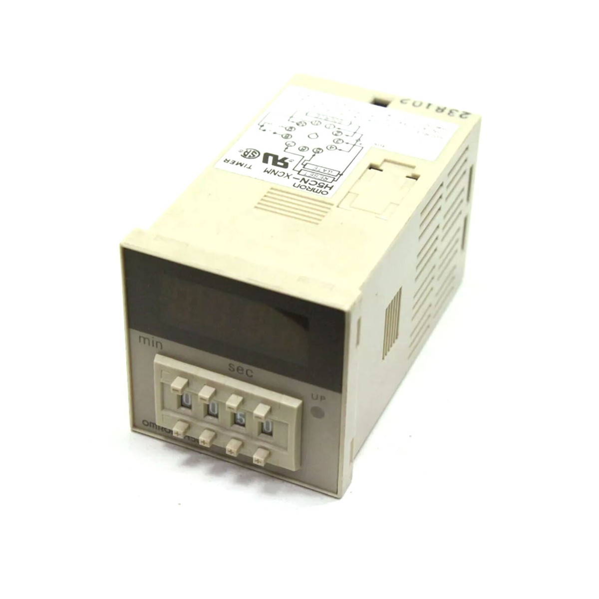 OMRON H5CN-XCNM TIME RELAY 99.59MIN 240V DIGITAL TIMER PLC MODULE