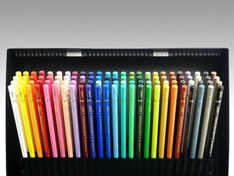 MITSUBISHI UC100C Premium Lápiz de Colores 100 Colores Caja Set de Japón Foto 2 de 4