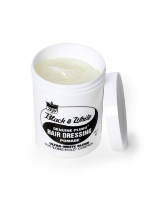 Black & White Hair Dressing Pomade fro Long Hold Control Ultra White Blend 200ml | eBay Black & White Hair Dressing Pomade fro Long Hold Control Ultra White Blend 200ml | eBay