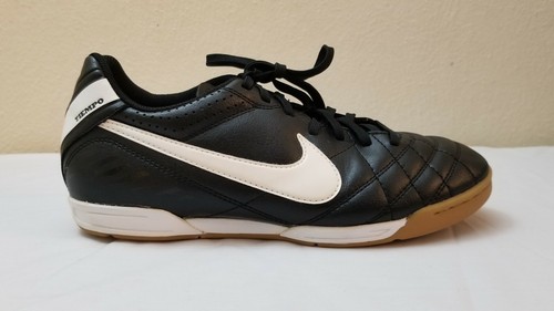NIKE TIEMPO NATURAL IV THENTIC INDOORE SOOCER SHOE 454323-018 SZ US 7.5 EUR  40.5 | eBay