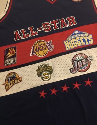 NBA All-Star Game Western Conference 2004 Jersey All Teams