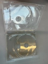 2 NEW Original Scanavo Criterion 22mm Quad Multi-4 BLU-RAY Cases,Super Clear,CR4