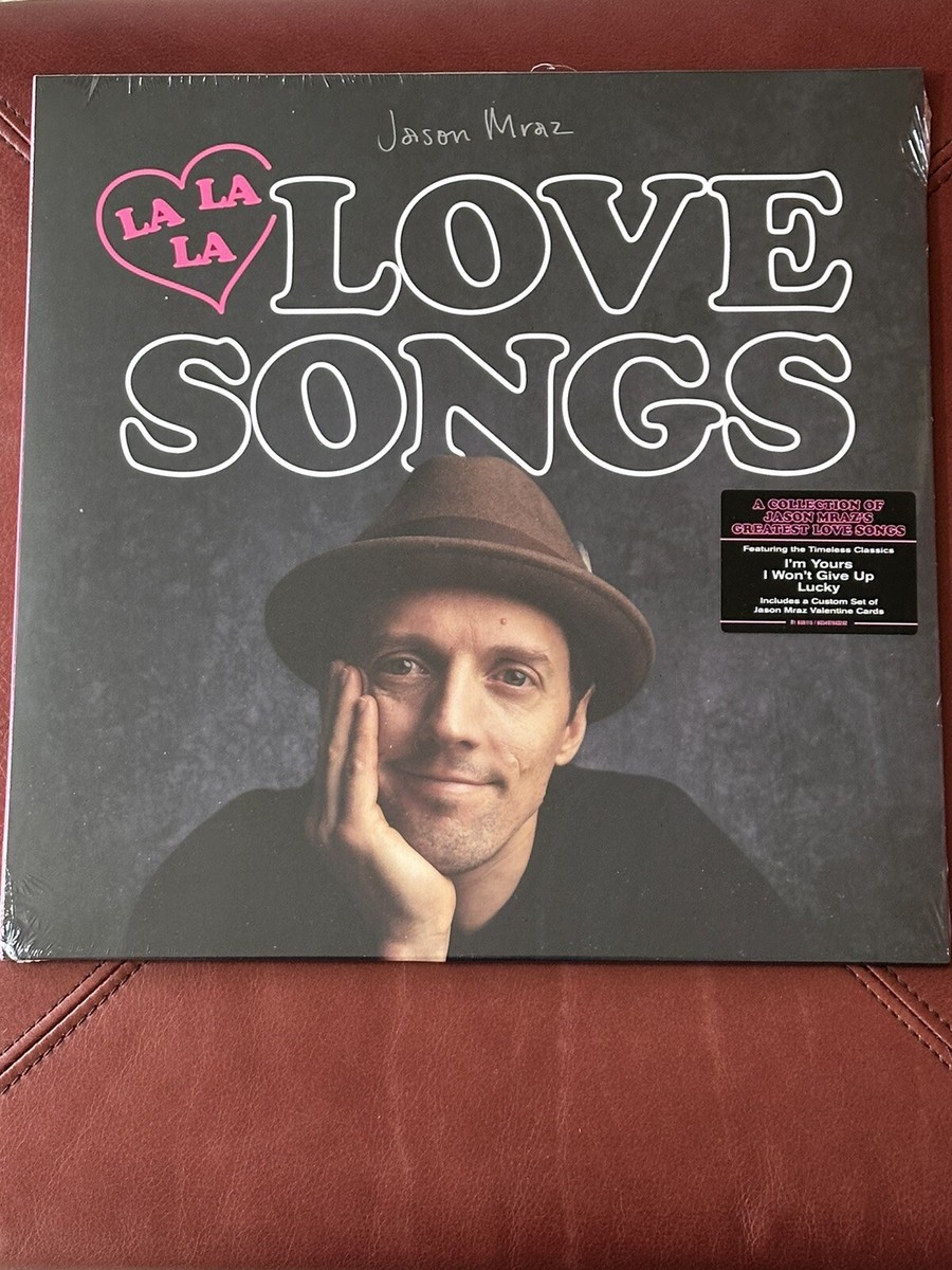 JASON MRAZ - LALALA LOVE SONGS 2022 US SEALED VINYL/LP I WON'T