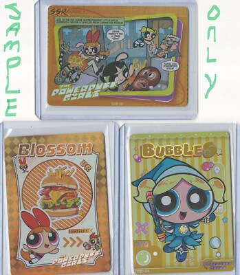 The Power puff Girls GO!!! Trading Card Game Premium Collector's