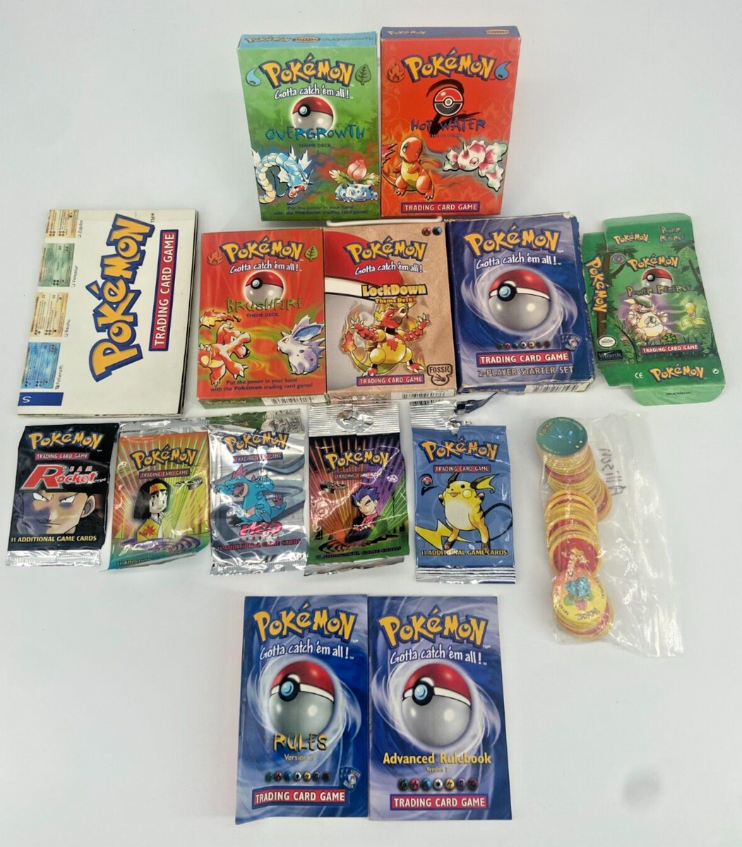 Pokemon TCG LOT boxes EMPTY BOXES, EMPTYPACKS & accessories, NO CARDS  742818060189| eBay