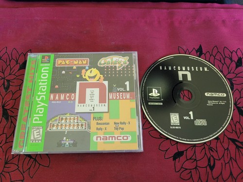 Namco Museum Vol. 1 (Sony PlayStation 1, 1995) Complete CIB VG PS1