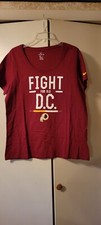 Washington Redskins NFL Nike Tee Shirt Fight For Old DC XL maroon Gold Athletic