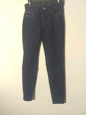 Women's Curve Appeal Minimalist Jeggings Size 4 RN 120246 Stretch Dark Wash
