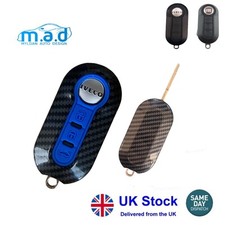 BLUE Carbon Fibre Car Key