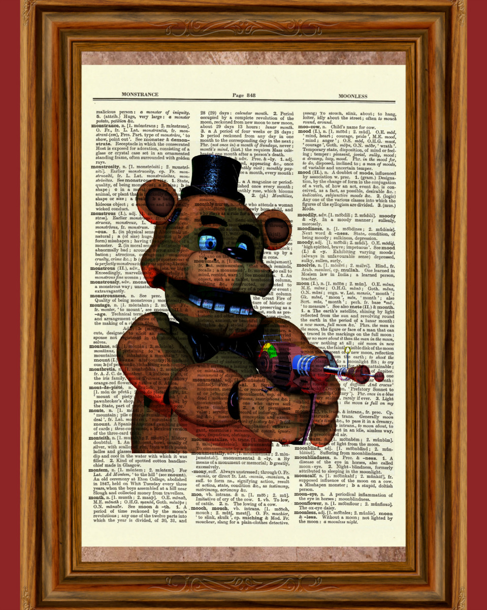 Poster Five Nights At Freddy's - Fazbear, Wall Art, Gifts & Merchandise