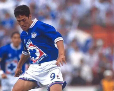 CRUZ AZUL AWAY - Football Soccer - Champion 97/98 - CAMORANESI 9
