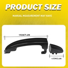 Maniglia Esterna Per Porta Scorrevole Ford Transit Mk8 / Custom / Connect – Lato Destro O Sinistro – Ricambio Nero 1769292 - 6