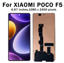 6.67'' AMOLED For Xiaomi Poco F5 23049PCD8G LCD Display Touch Screen Replacement