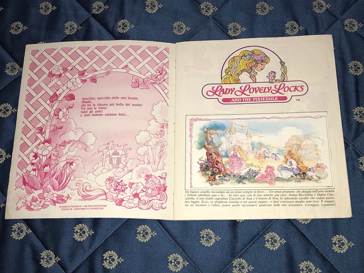 1988 LADY LOVELY LOCKS & THE PIXIETAILS PANINI ALBUM