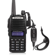 1/2/4PCS UV-82 Walkie Talkie Dual-Band Two Way Radio Long Range UHF VHF