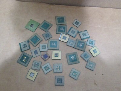 Lot of ( 30 )  Thirty Computer CPU For Gold Recovery