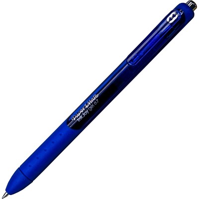 Papermate InkJoy Lot De 8 Stylos à Bille Bleu – Pointe Moyenne 1.0 Mm, Écriture Fluide Et Confortable