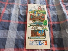 NASA Kennedy Space Center Magazine  Map - No Date Vintage