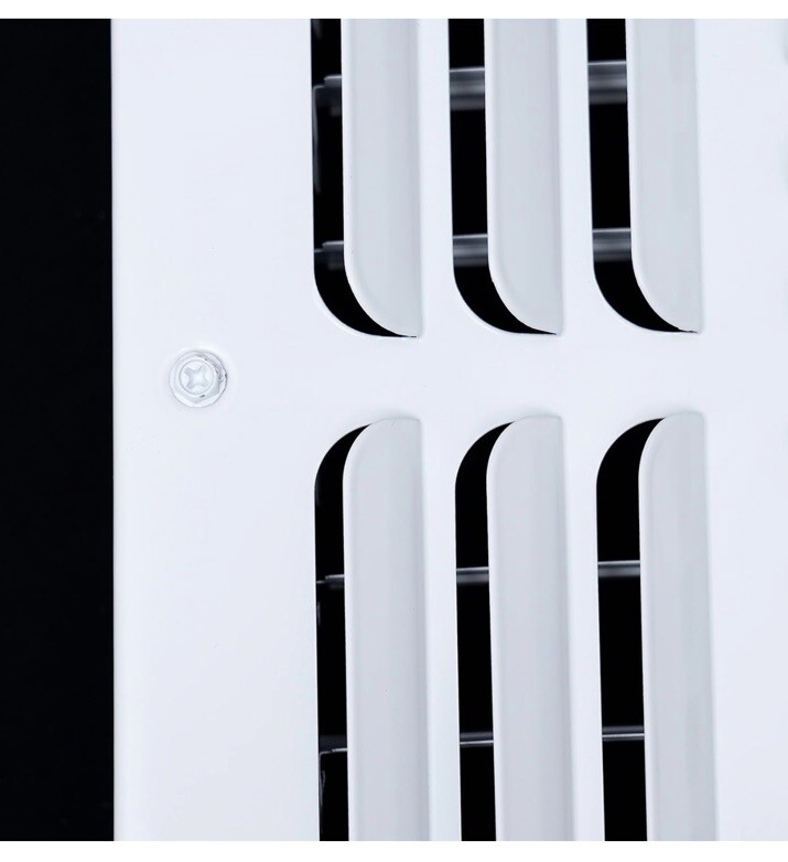 HANDUA Air Grille Register Adjustable Ceiling Wall 10" x 10" Duct Size White