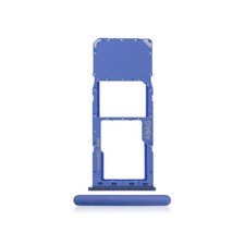 Replacement Sim Card  Micro SD Card Tray For Samsung Galaxy A21s 2020 - Blue