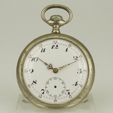 Rare Antique Pocket Watch Men's no fusee duplex chronometer no repeater RAR