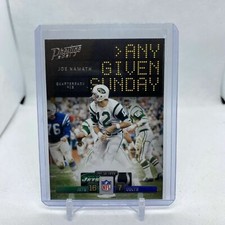 2021 Panini Prestige Football Any Given Sunday Joe Namath New York Jets