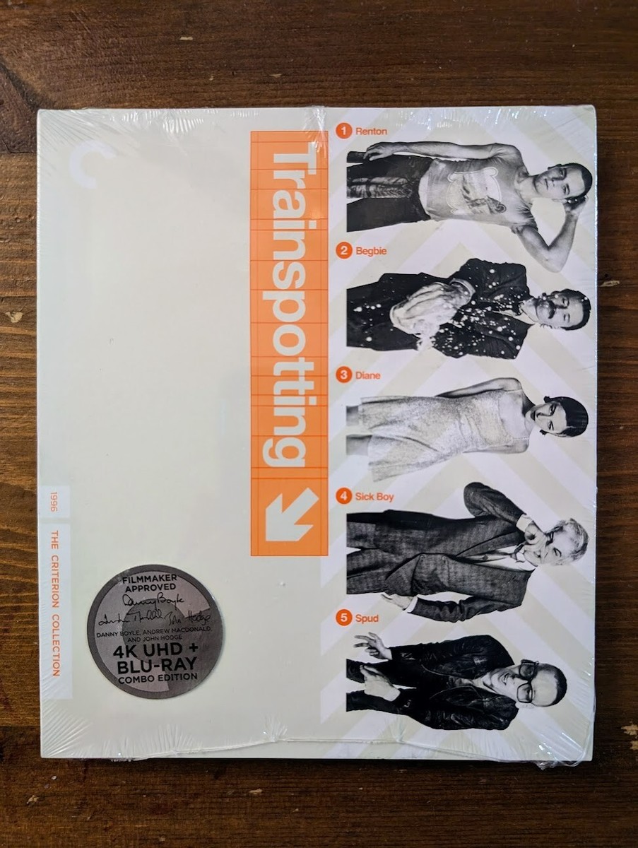 トレインスポッティング 4K Ultra HD + Blu-ray 　デジパック Amazon.com: Trainspotting (The Criterion Collection) [4K UHD