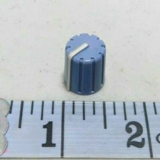 Yamaha Pro mixer MC1603 replacement plastic knob, large blue with white line