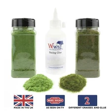 WWS Forest Grass Kit – Railway Modelling Wargame Scenery Model Diorama