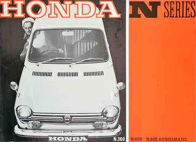 Honda N-series N360 N600 Brochure 1967 UK
