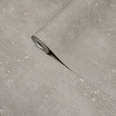Matt driftwood taupe tan distressed worn out paint Textured modern Wallpaper 3D