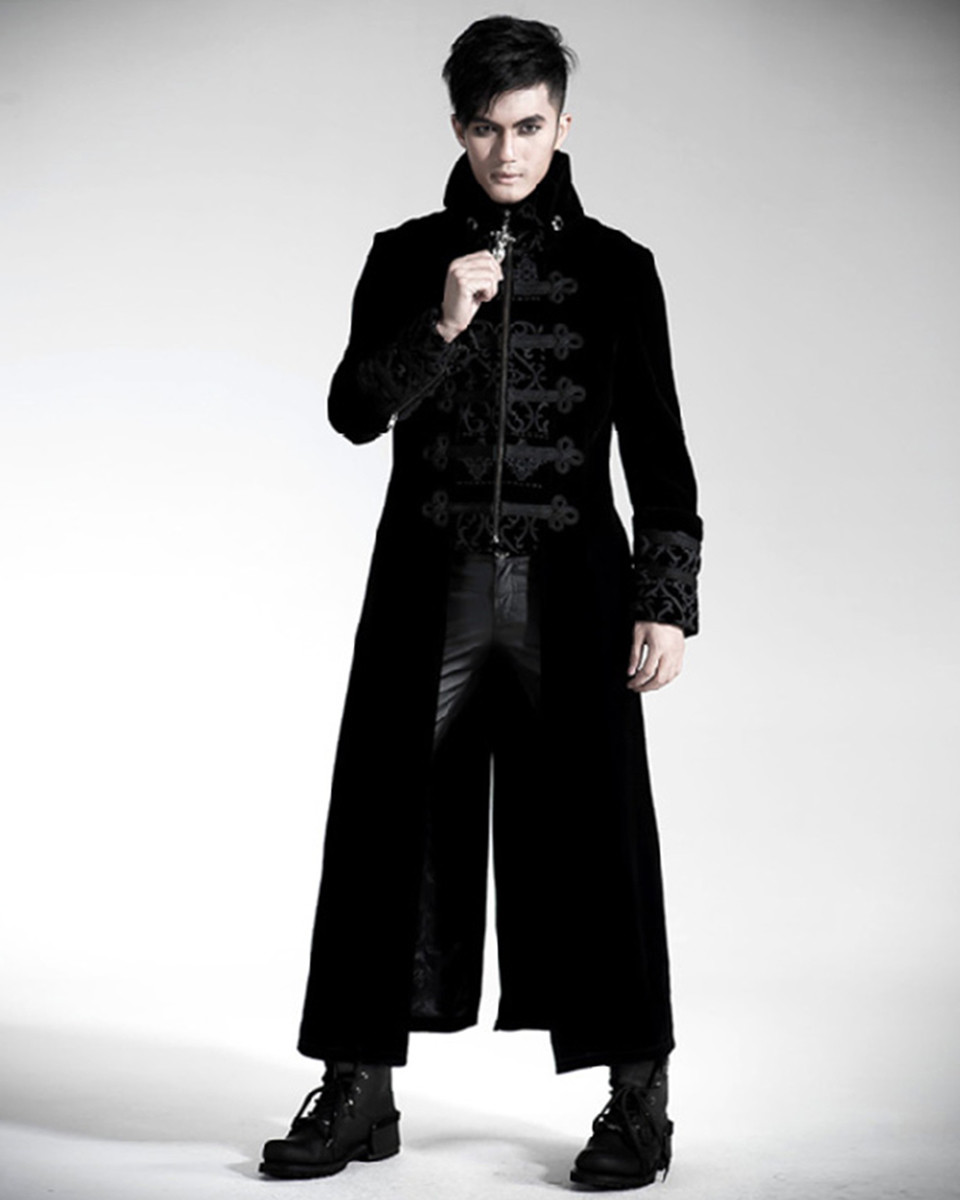 ジャケット・アウター velours fire men mods coat black 4L Y2K RAGEBLUE（レイジブルー） モッズコート コート Fireman Buckle Short