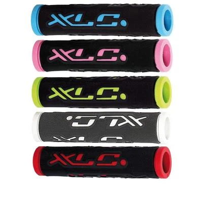 XLC Griffe Dual Colour Fahrradgriffe 125mm GR-G07 Fahrrad MTB Trekking Bike