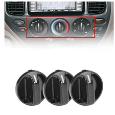 3x For 00-06 Toyota Tundra 559050C010 Replacement A/C Heater Panel Control Knob 