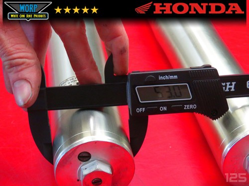 GENUINE OEM KYB 2001 HONDA CR125R FRONT SUSPENSION FORKS SHOCKS DAMPERS 51500-KZ - Picture 15 of 17