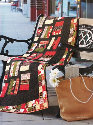 Color Blocks Quilts Table Runner & More Patchwork Applique Quilting Pattern Book