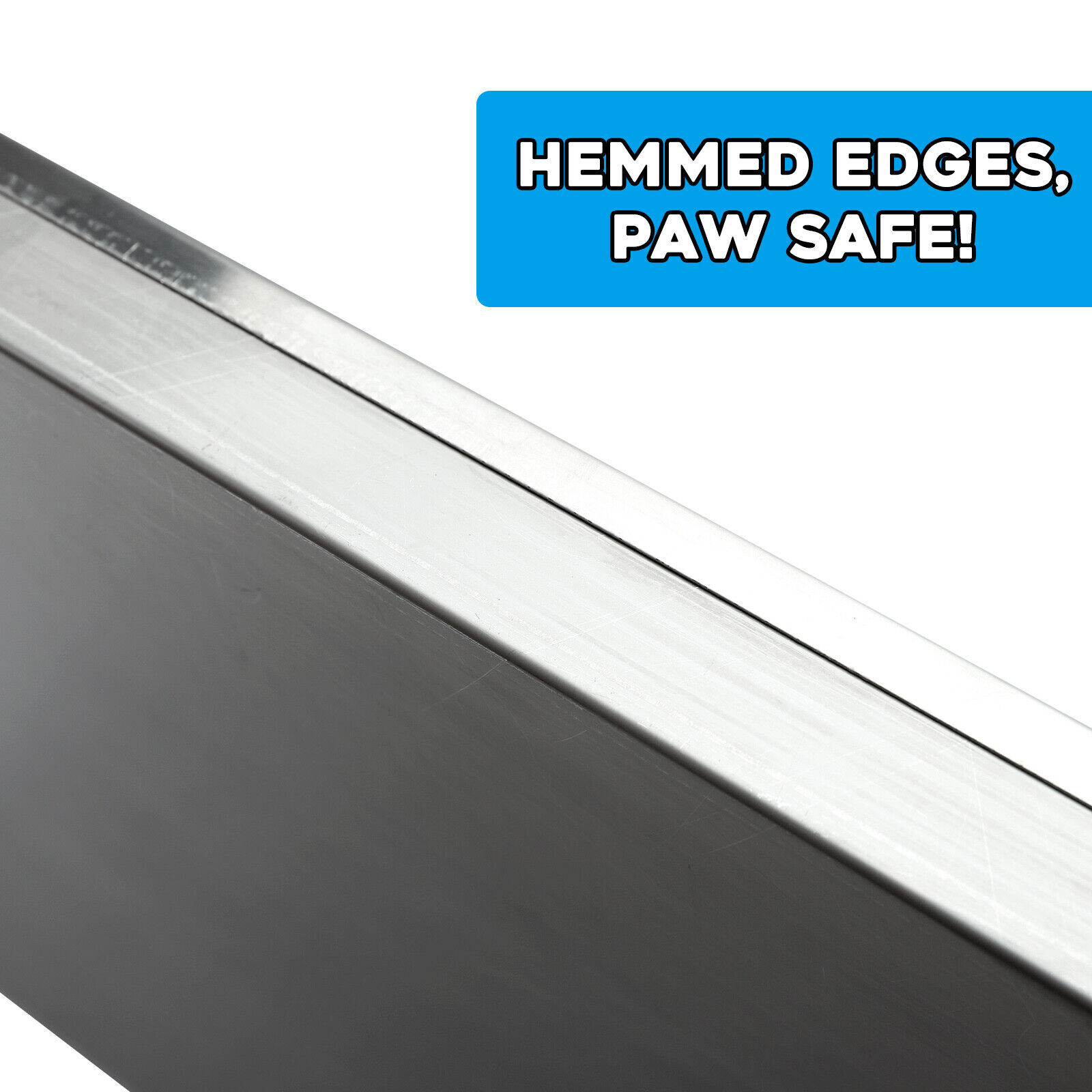 Stainless Steel 46.9"x29.2" Replacement Tray for Dog Crate 1pcs New