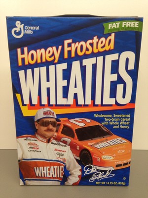 1997 Dale Earnhardt Sr Honey Frosted Wheaties Cereal Box Ebay