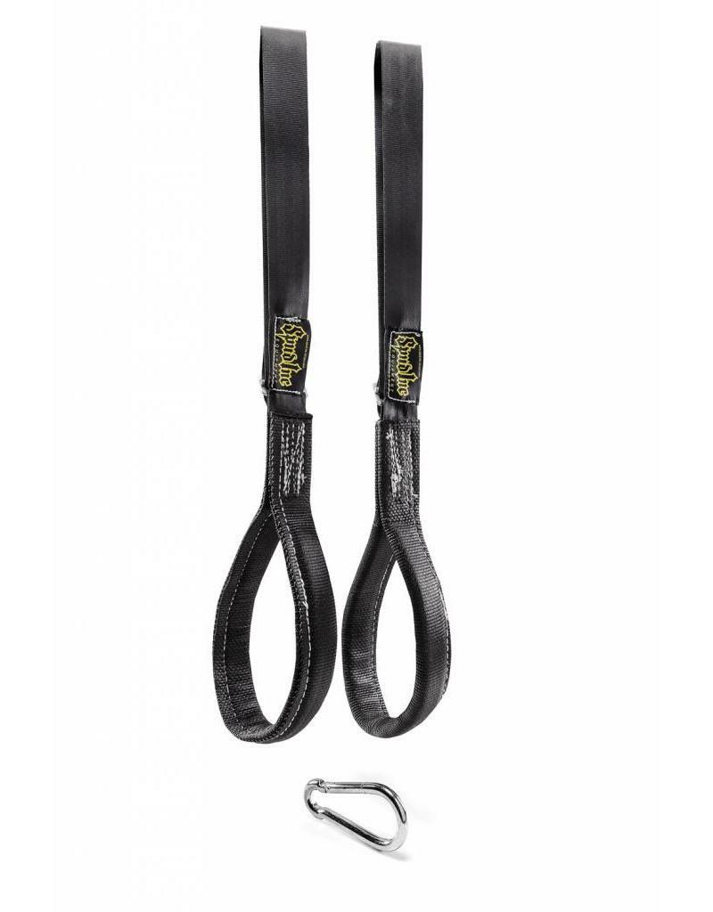 Spud ZERCHER STRAPS 1 Pair with Clips POWERLIFTING WEIGHTLIFTING